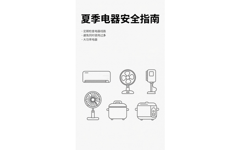 ?? 空調(diào)續(xù)命？小心電器中暑！揚子高科夏季電器安全指南，清涼一夏更安心